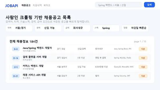 Job API Project